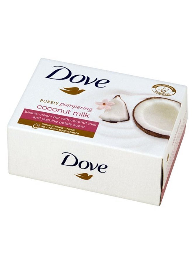 DOVE Purely Pampering Coconut Milk Soap (4 x 135 g) - Image 3